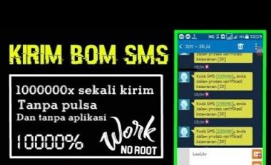 membuat bom sms di telepon orang yang anda benci